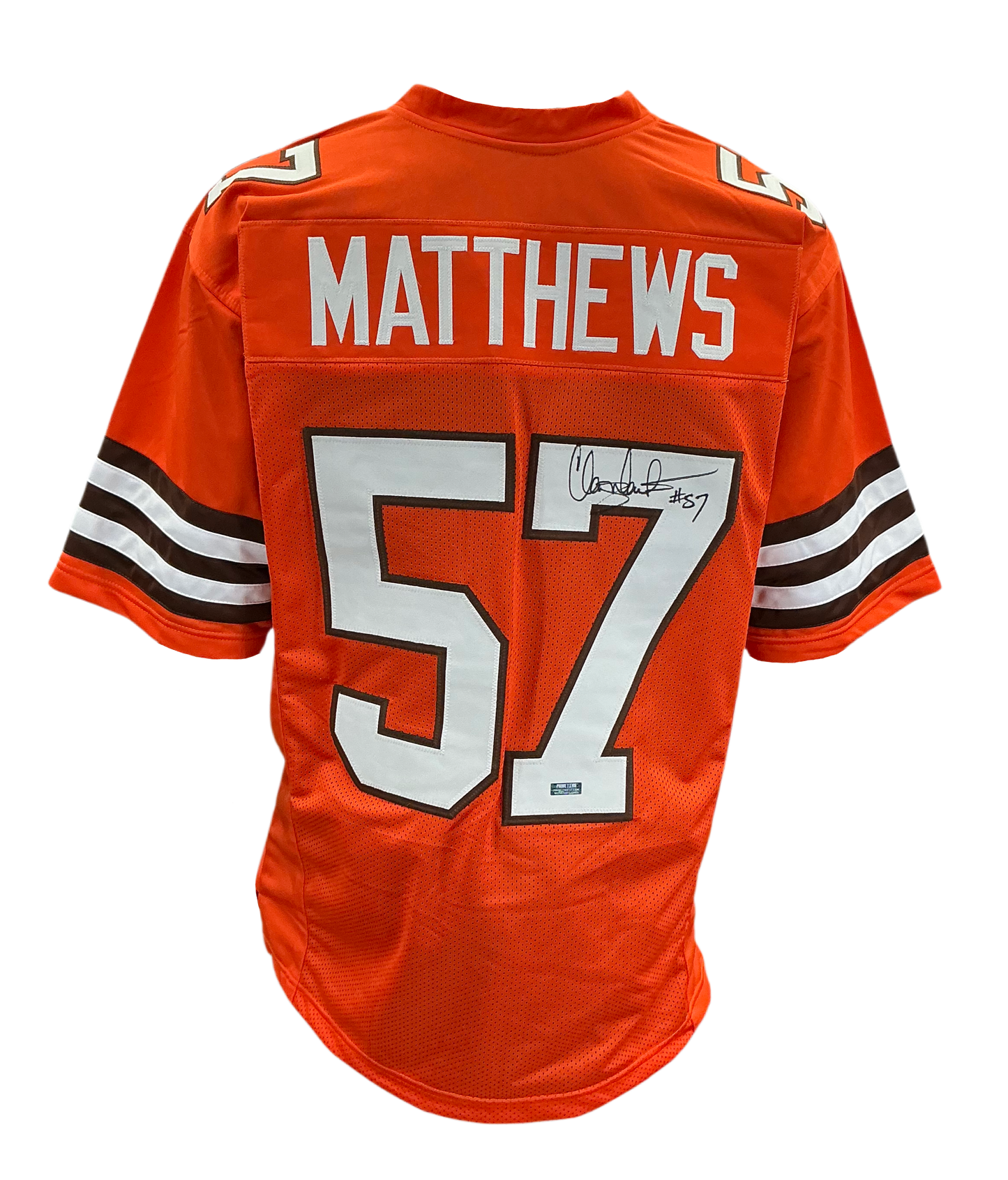 Clay Matthews Signed Autographed Cleveland Browns Custom Jersey Coa