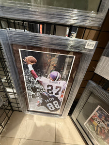 Cleveland Browns Thom Darden Signed Autographed 16x20 Photo Custom Framed COA