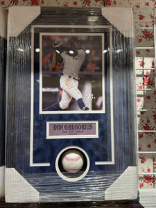 New York Yankees Didi Gegorious Signed Autographed Baseball COA