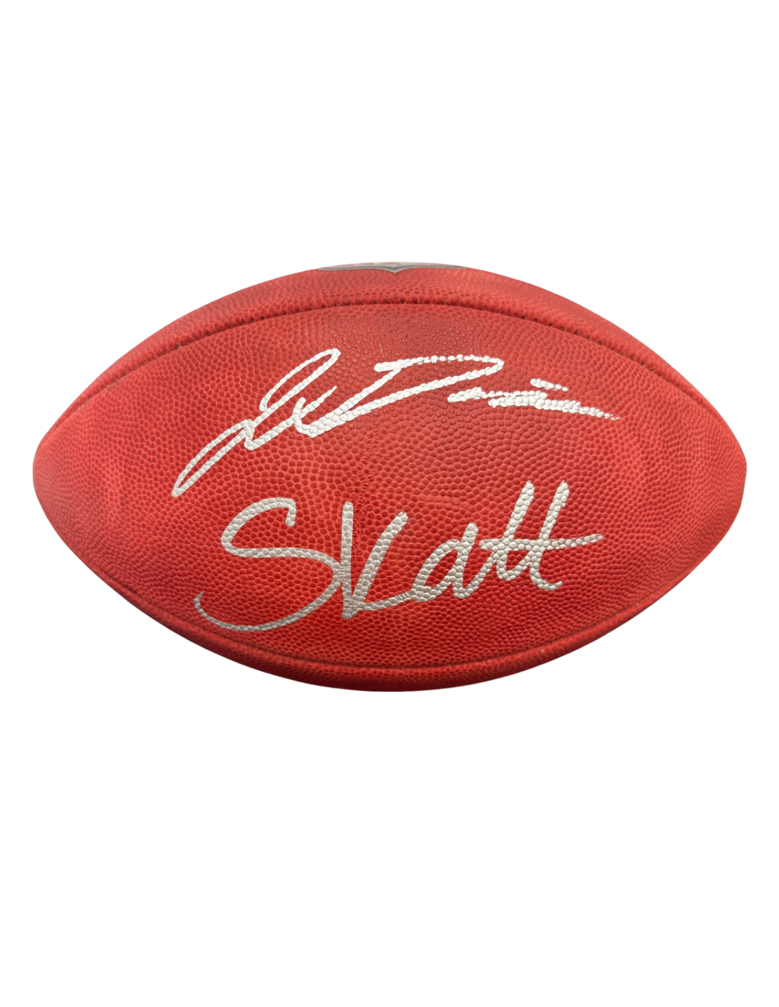 Jaxson Dart / Cam Skattebo Signed Autographed Giants The Duke Football Fanatics COA