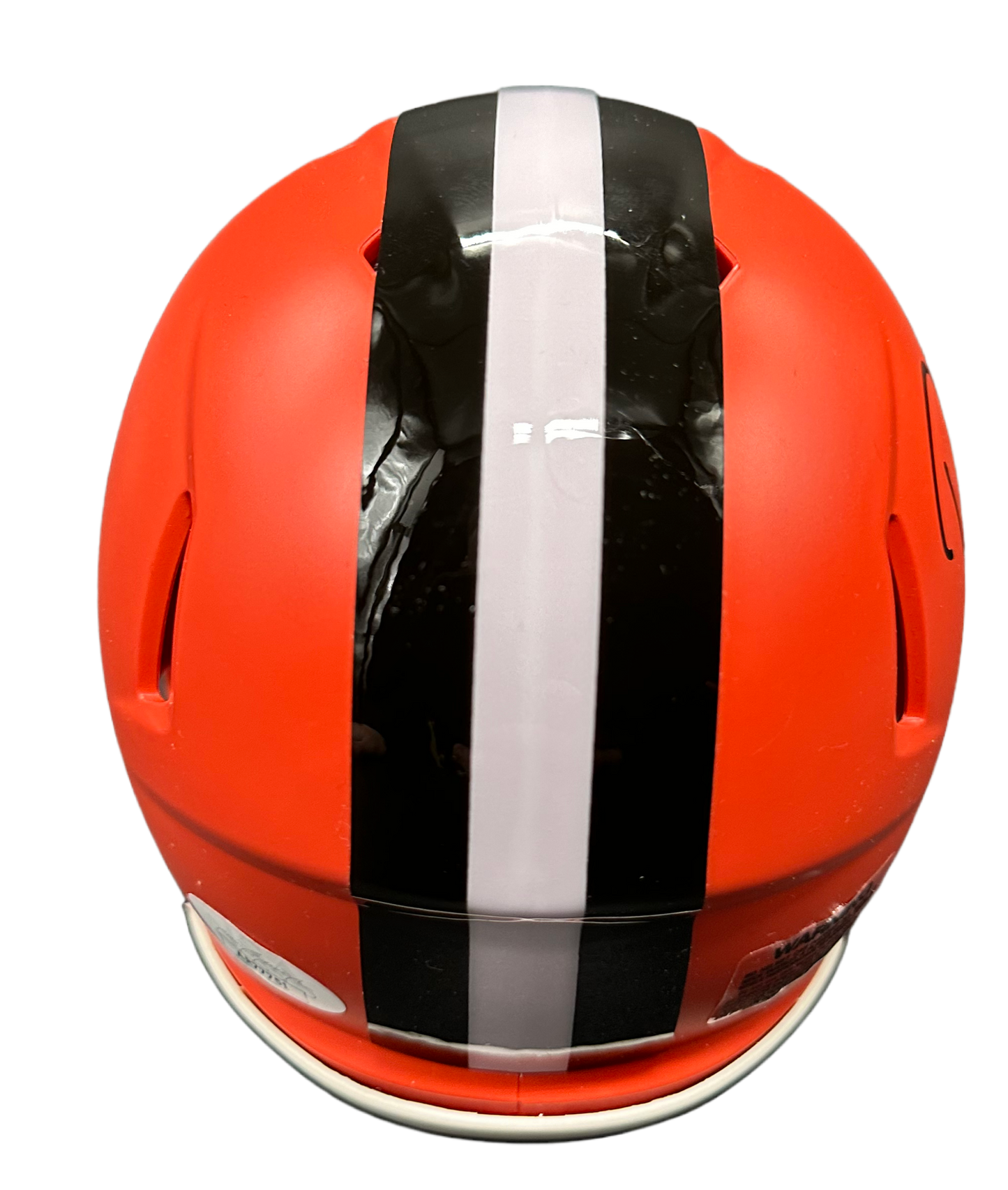 Cleveland Browns David Njoku Hand Signed Autographed Mini Helmet with JSA COA