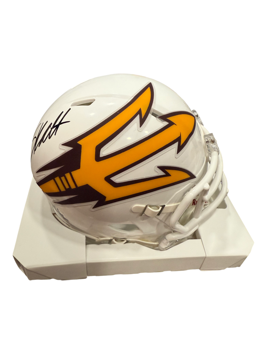 Cam Skattebo Signed Autographed Sun Devils Mini Helmet Fanatics COA