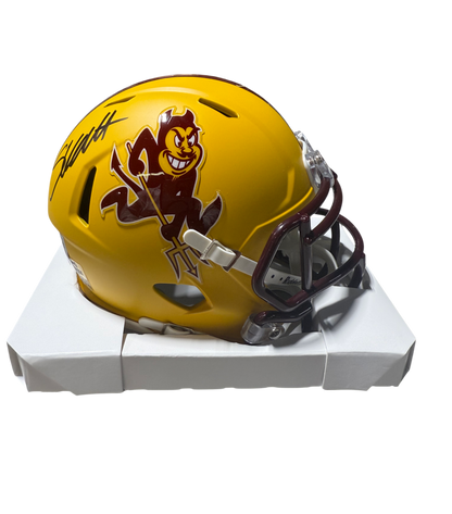 Cam Skattebo Signed Autographed Sun Devils Mini Helmet Fanatics COA