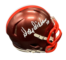 Load image into Gallery viewer, Cleveland Browns Doug Dieken Hand Signed Autographed Flash Mini Helmet with JSA COA