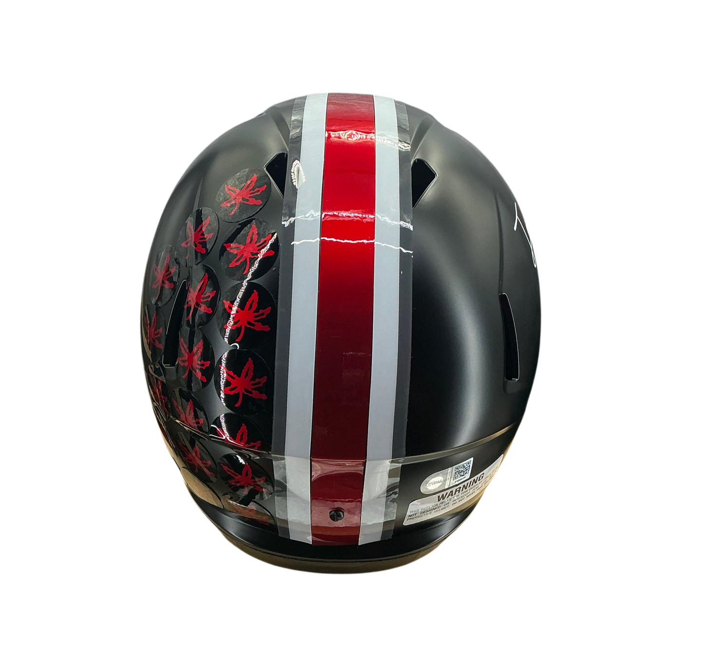 Jeremiah Smith Signed Autographed Ohio State Buckeyes Replica Full Size Helmet Swau COA