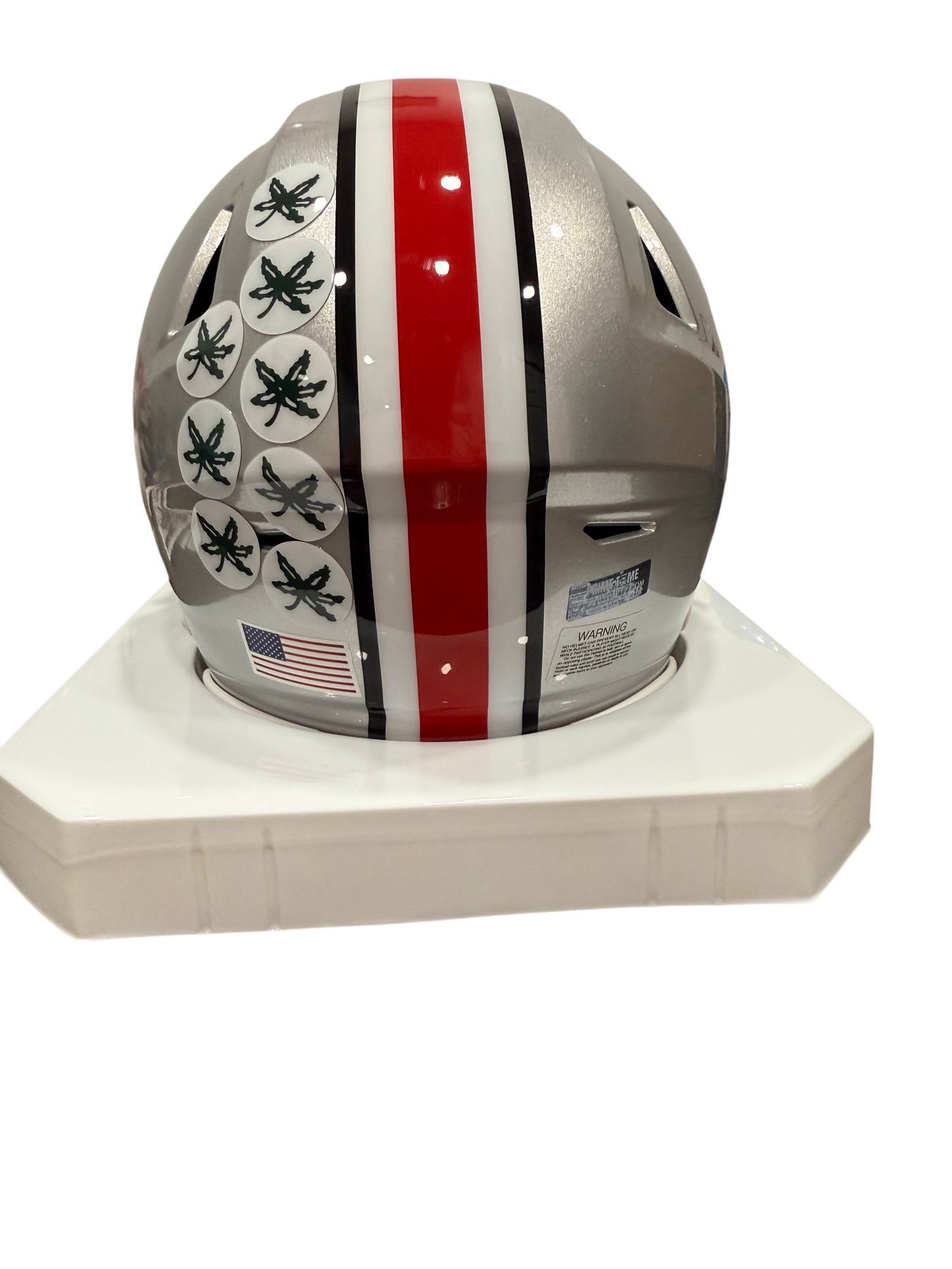 Bo Jackson Signed Autographed Ohio State Mid Size Helmet Prime Time Witness COA