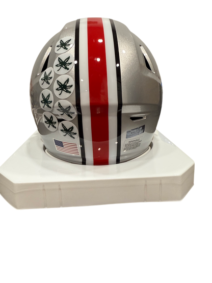 Bo Jackson Signed Autographed Ohio State Mid Size Helmet Prime Time Witness COA