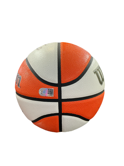LEXIE HULL SIGNED AUTOGRAPHED WNBA INDOOR/ OUTDOOR INDIANA FEVER BASKETBALL SWAU COA