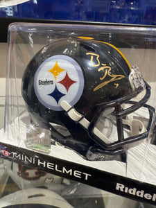 Pittsburgh Steelers Ben Roethlisberger Signed Autographed Mini Helmet Steiner COA