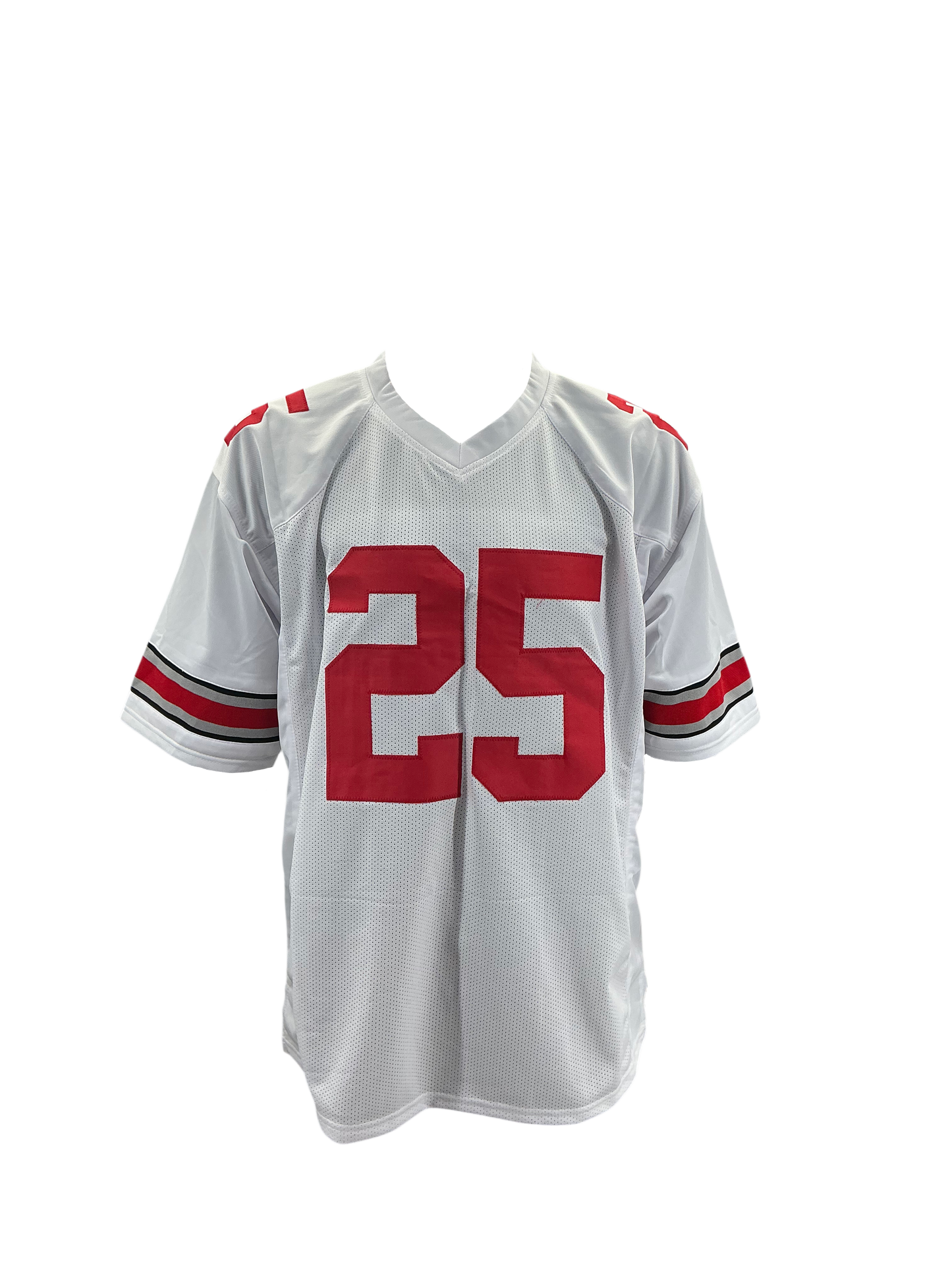 Bo Jackson Signed Autographed Ohio State White Custom Jersey Prime Time Witness COA