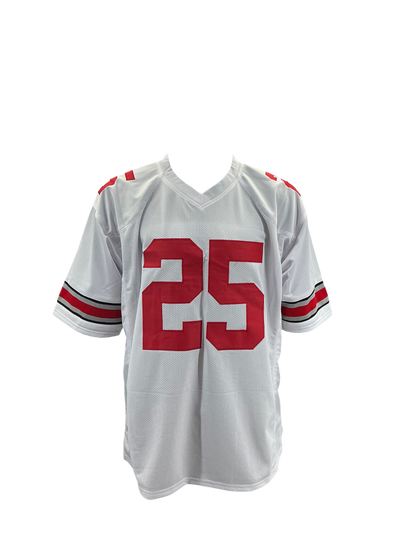 Bo Jackson Signed Autographed Ohio State White Custom Jersey Prime Time Witness COA