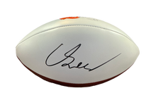 Load image into Gallery viewer, Carson Schwesinger Signed Autographed Cleveland Browns Logo Football COA