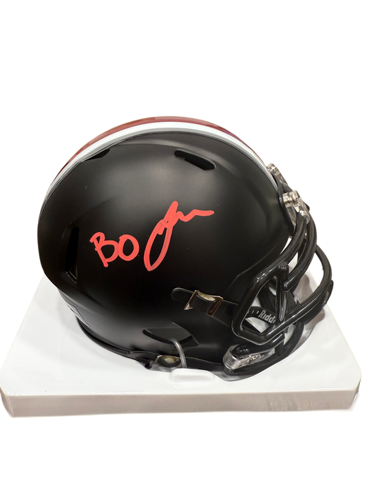 Bo Jackson Signed Autographed Ohio State Mini Helmet Prime Time Witness COA