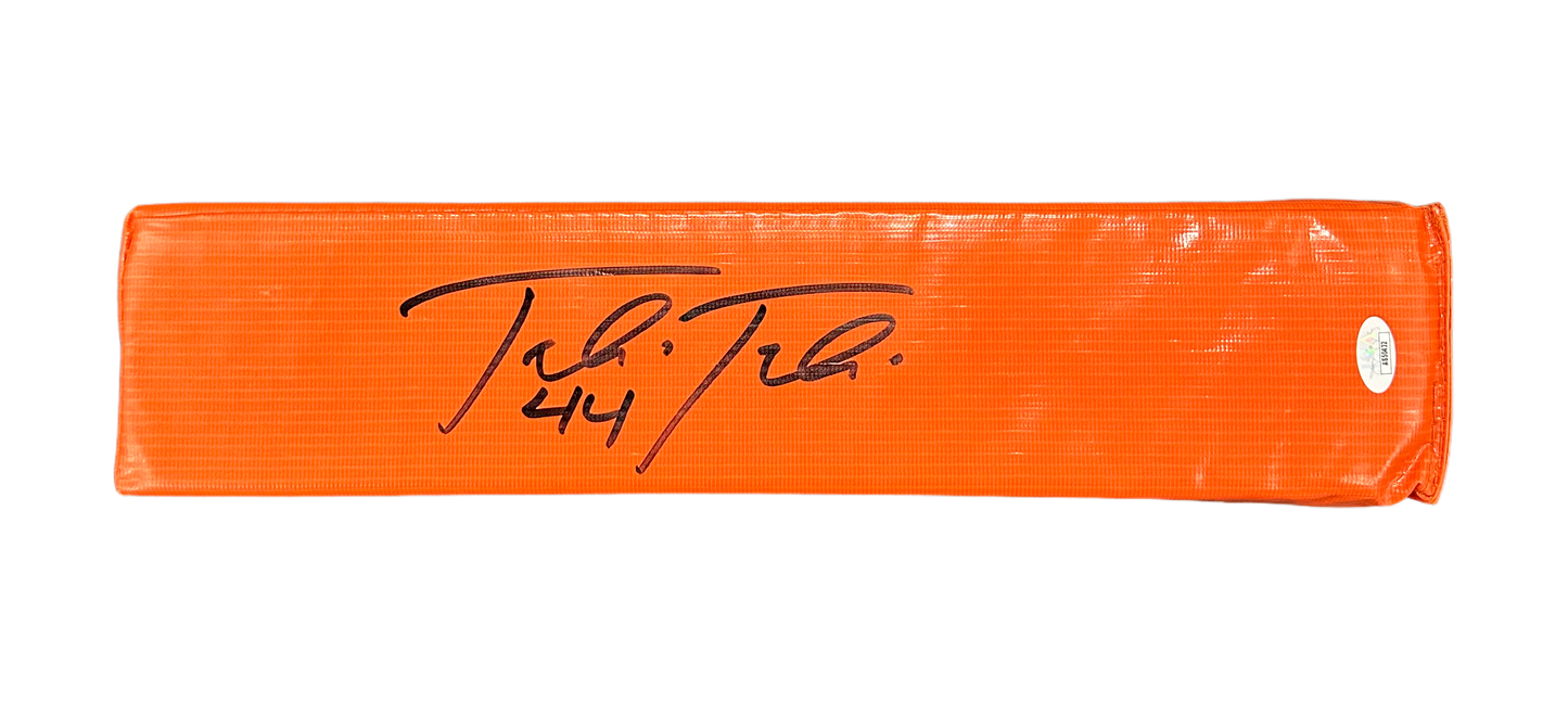 Cleveland Browns SIONE TAKITAKI Hand Signed Autographed Pylon with JSA COA