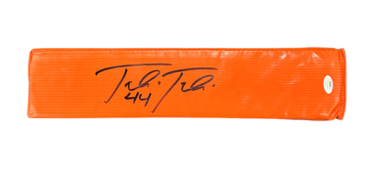 Cleveland Browns SIONE TAKITAKI Hand Signed Autographed Pylon with JSA COA