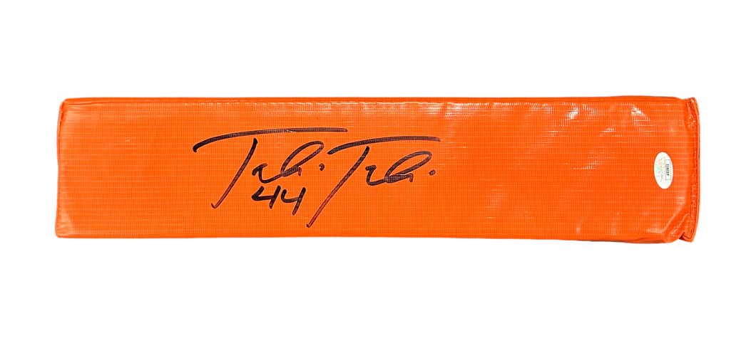 Cleveland Browns SIONE TAKITAKI Hand Signed Autographed Pylon with JSA COA