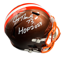 Load image into Gallery viewer, Cleveland Browns Joe Thomas Hand Signed Autographed Full Size Replica FLASH With HOF Inscription with JSA COA