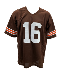 Josh Cribbs Signed Autographed Cleveland Browns Custom Jersey Coa