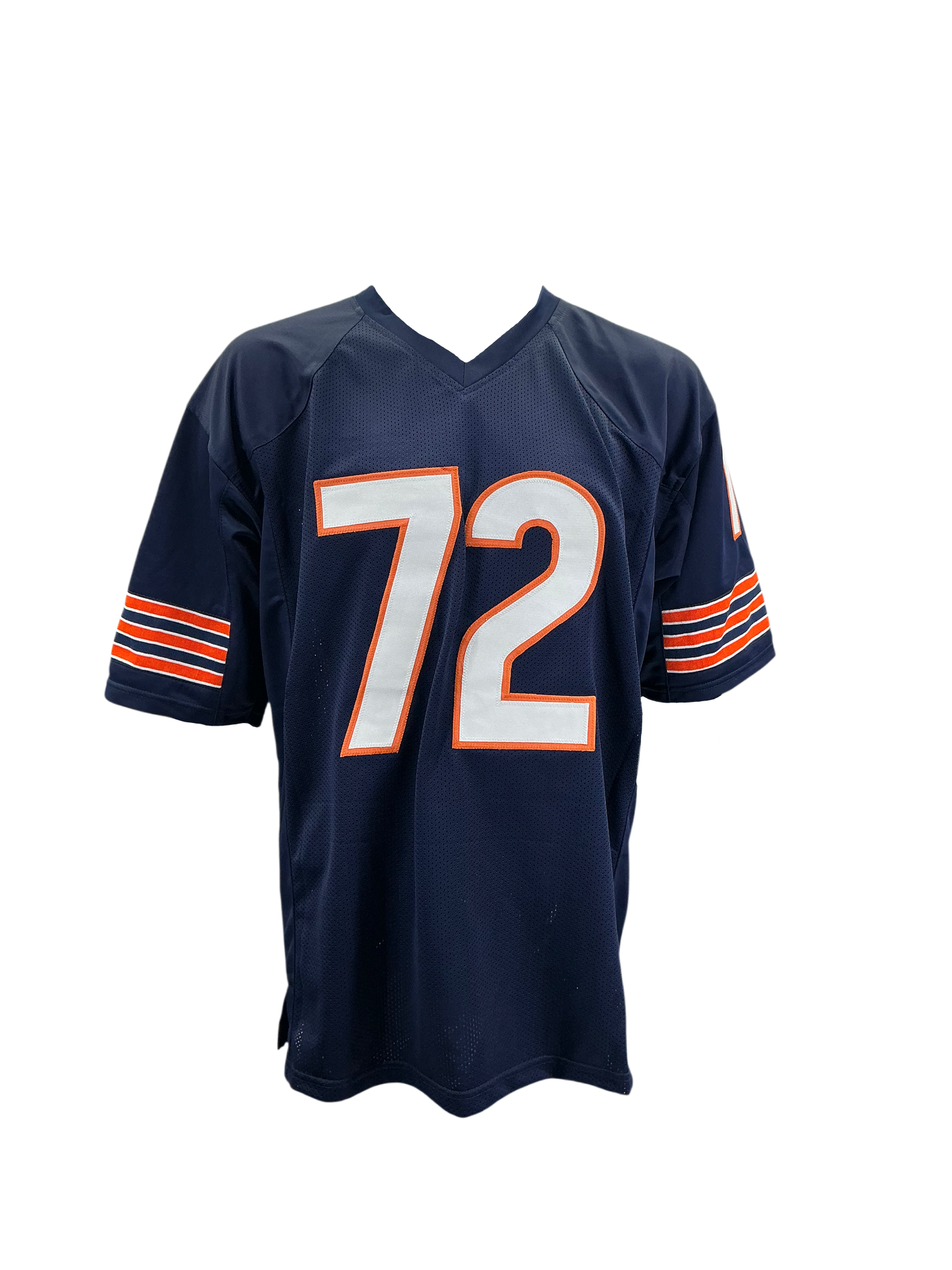 William “The Fridge” Perry Signed Autographed Chicago Bears Custom Navy Jersey With “The Fridge” Inscription Prime Time Witnessed Coa