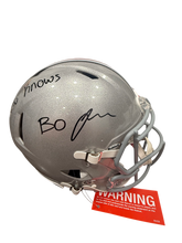 Load image into Gallery viewer, Bo Jackson Signed Autographed Ohio State Authentic Full Size Helmet With Inscription THESE ARE EXTREMELY RARE Prime Time Witness COA