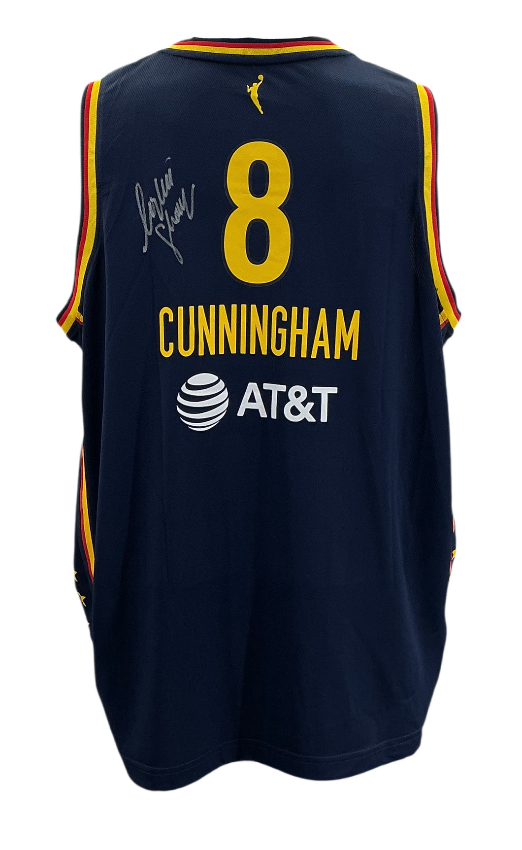 Indiana Fever Sophie Cunningham Hand Signed Autographed Indiana Fever Fanatics Unisex Explorer Edition Fast Break Replica Jersey Swau COA