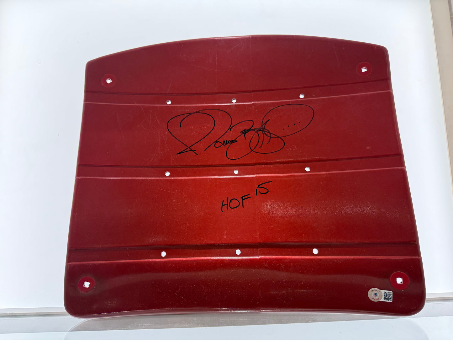 Jerome Bettis Signed Stadium Seat BAS COA