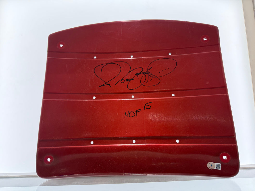 Jerome Bettis Signed Stadium Seat BAS COA