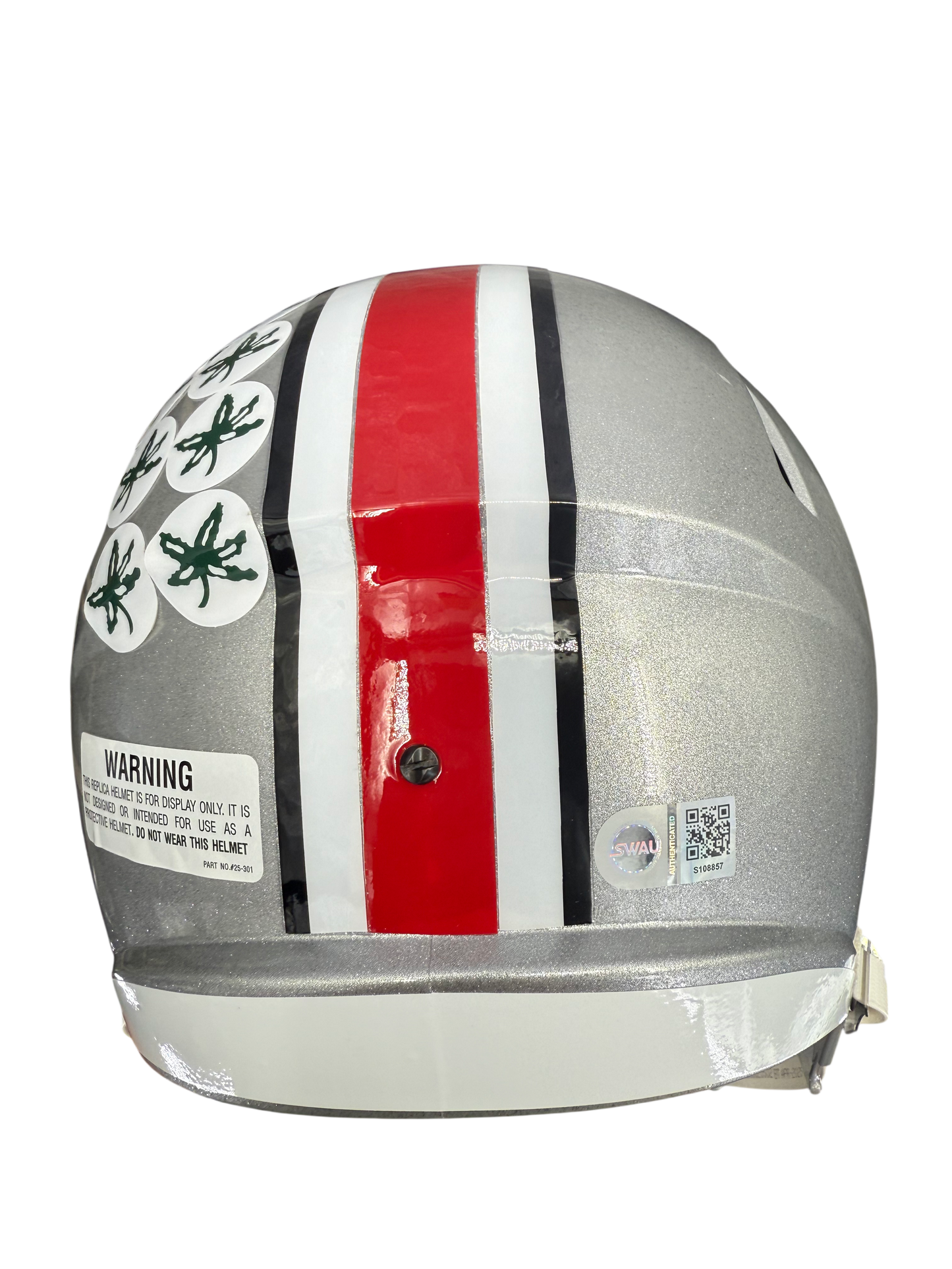 Jeremiah Smith Signed Autographed Ohio State Buckeyes Replica Full Size Helmet Swau COA