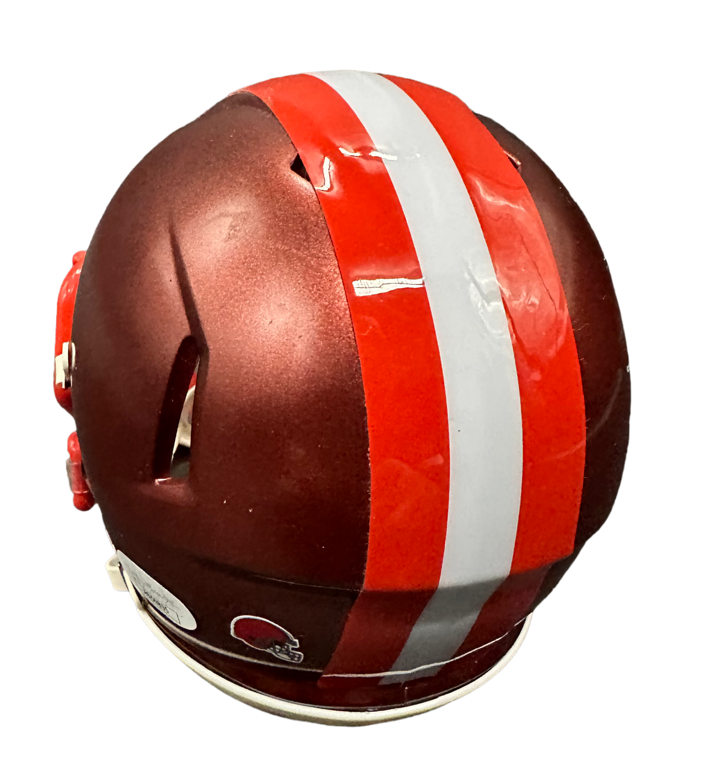 Cleveland Browns Doug Dieken Hand Signed Autographed Flash Mini Helmet with JSA COA
