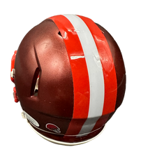 Load image into Gallery viewer, Cleveland Browns Doug Dieken Hand Signed Autographed Flash Mini Helmet with JSA COA