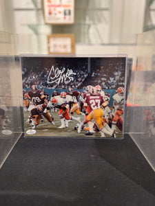 Cleveland Browns Cleo Miller Hand Signed Autographed 8x10 photo COA
