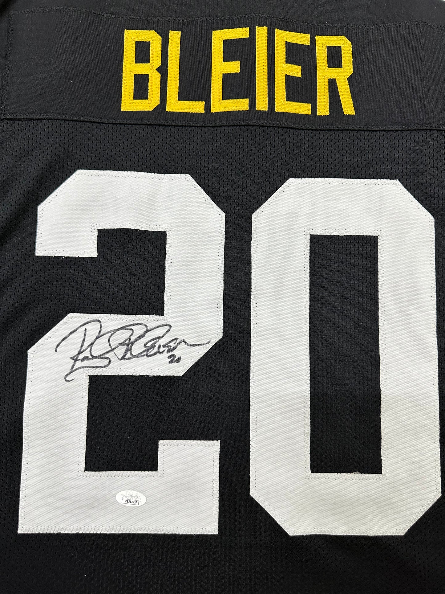Pittsburgh Steelers Rocky Bleier Hand Signed Autographed Custom Jersey JSA COA