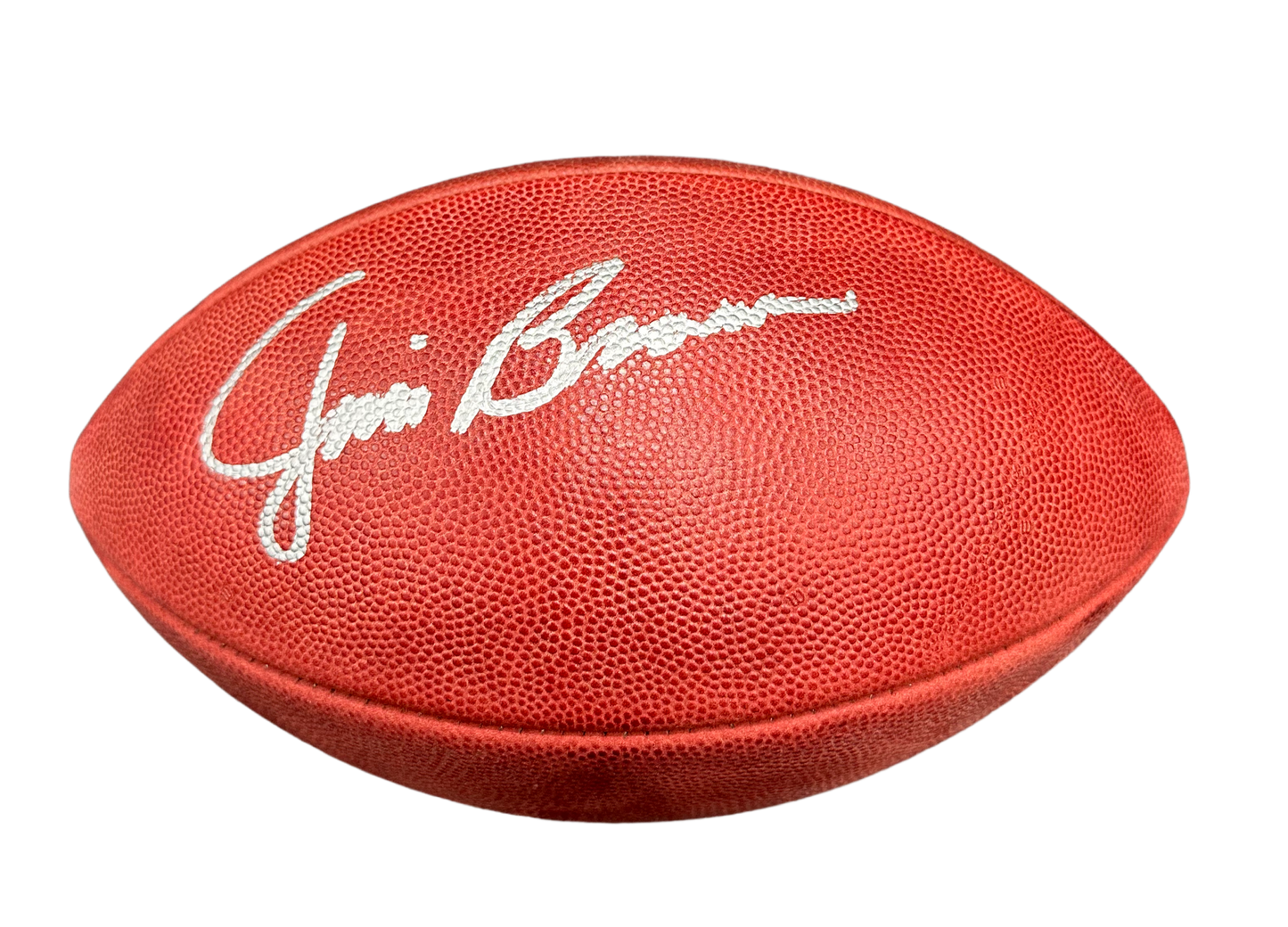 Cleveland Browns Jim Brown Hand Signed Autographed Authentic Football with BECKETT COA