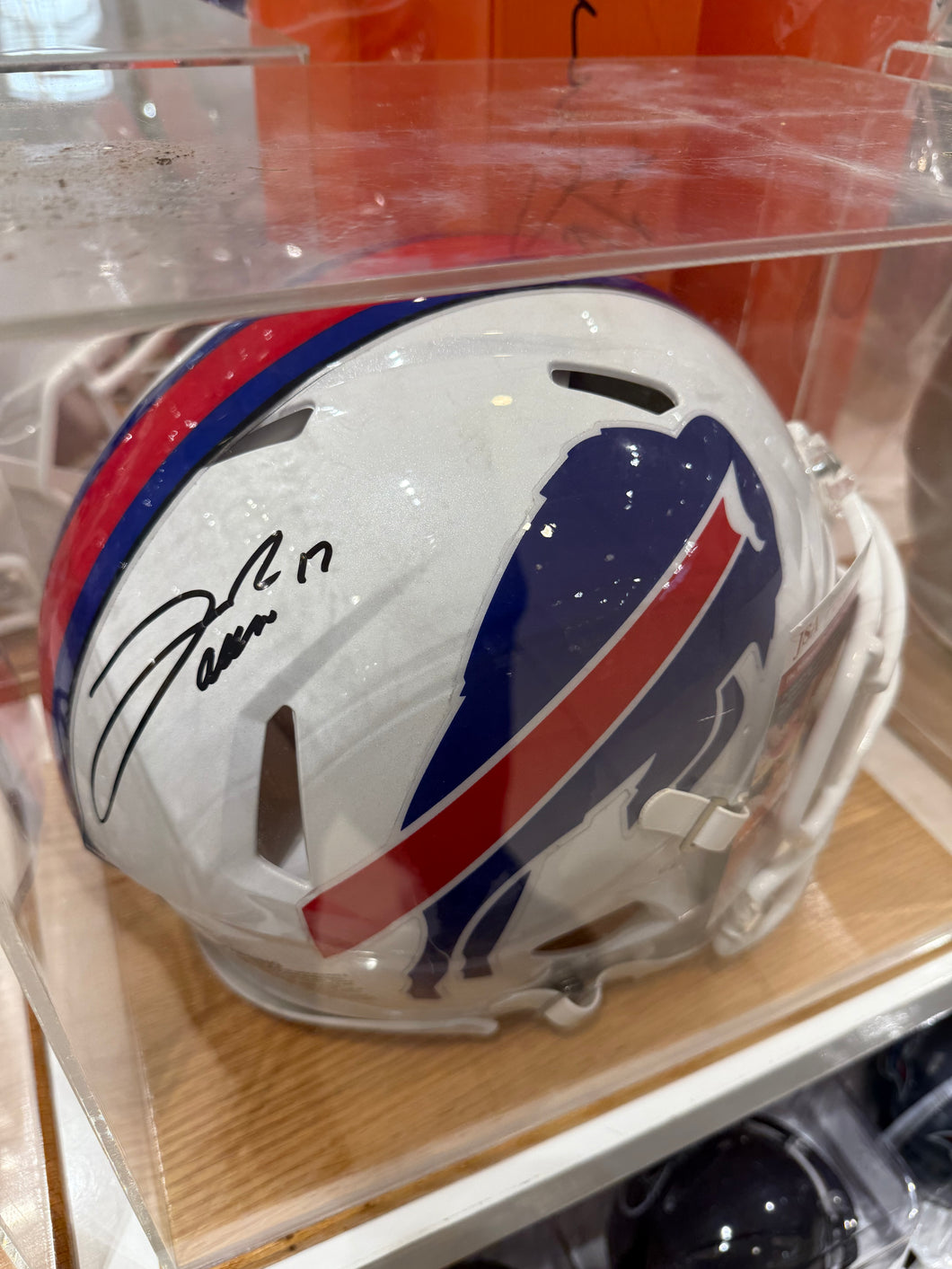 Buffalo Bills Josh Allen Signed Autographed Full Size Authentic Helmet JSA COA