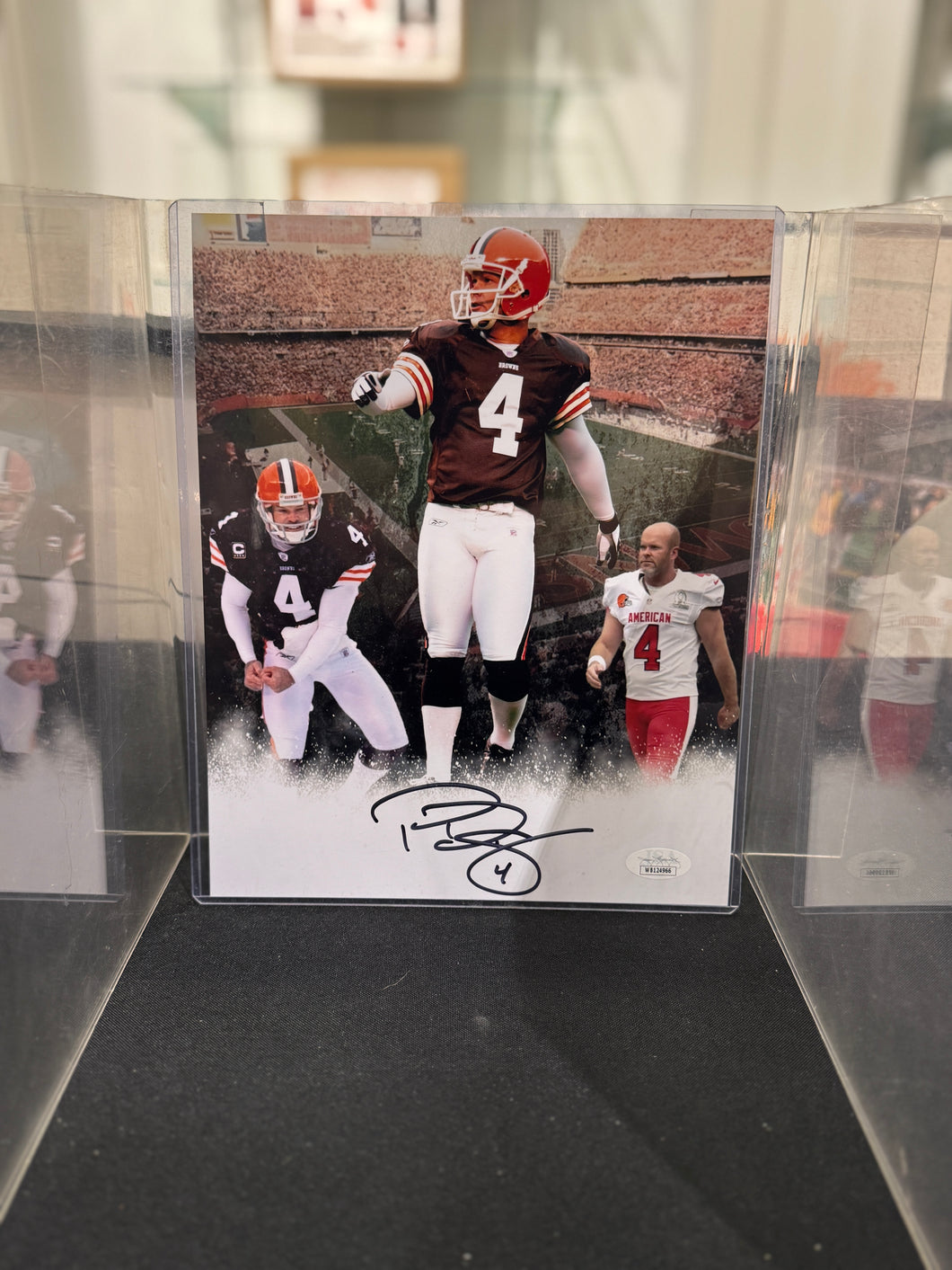Cleveland Browns Phil Dawson Hand Signed Autographed 8x10 photo JSA COA