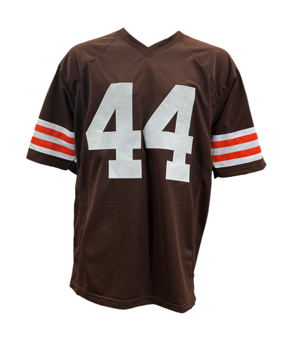 Ernest Byner Signed Autographed Cleveland Browns Custom Jersey COA