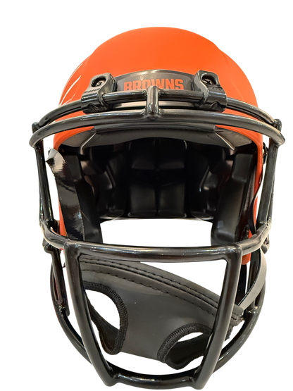 Quinshon Judkins Signed Autographed Cleveland Browns Authentic Rave Speed Helmet Beckett COA