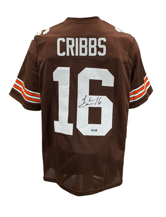 Josh Cribbs Signed Autographed Cleveland Browns Custom Jersey Coa