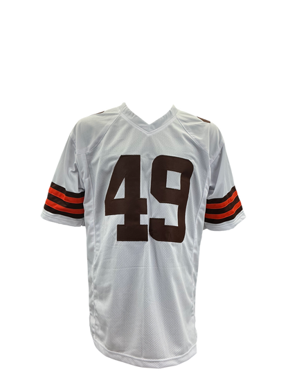 Carson Schwesinger Signed Autographed Cleveland Browns Custom Jersey Coa