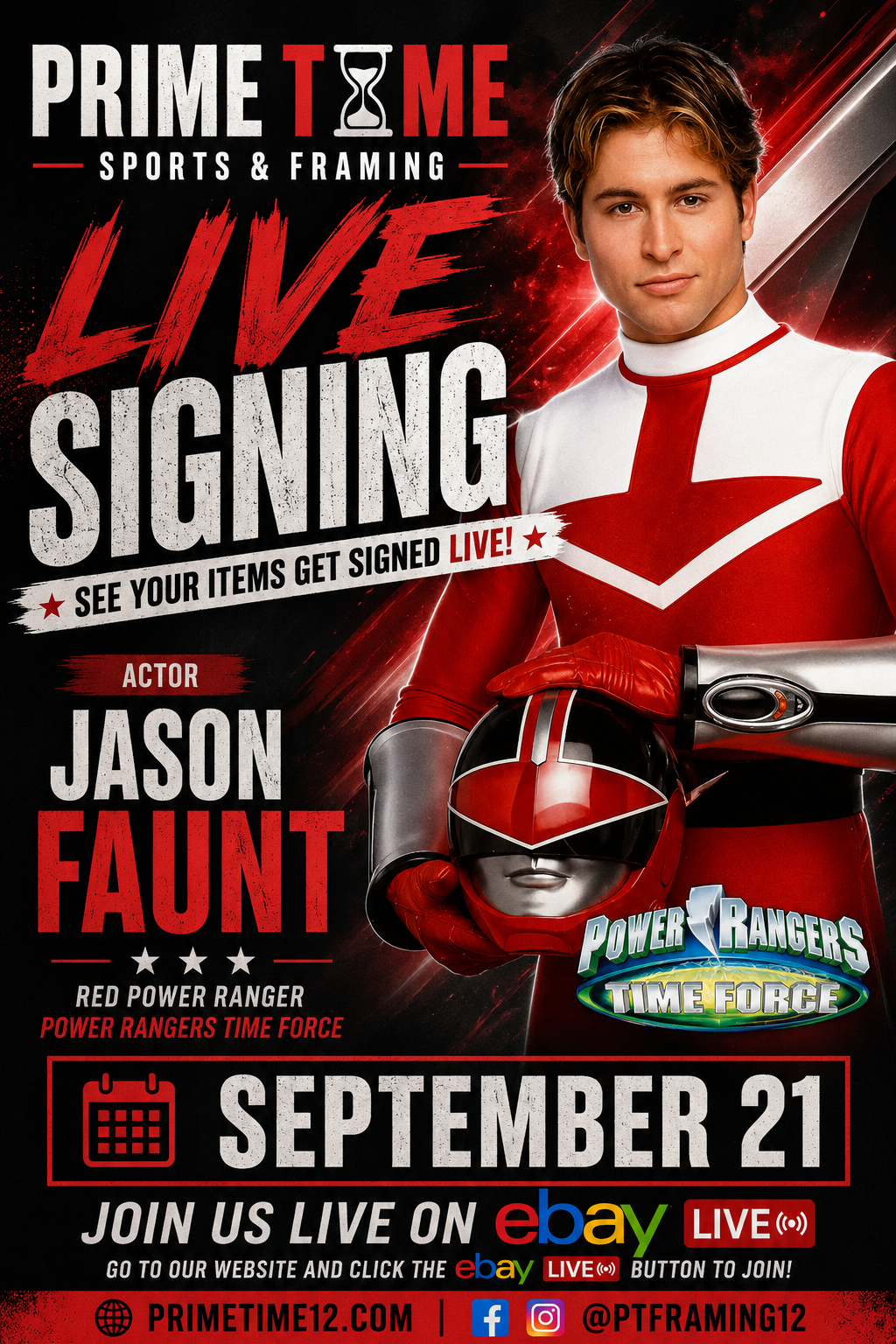 Jason Faunt Mail-in Ticket for Private Signing on 1 Item YOU WILL NOT MEET Jason Faunt