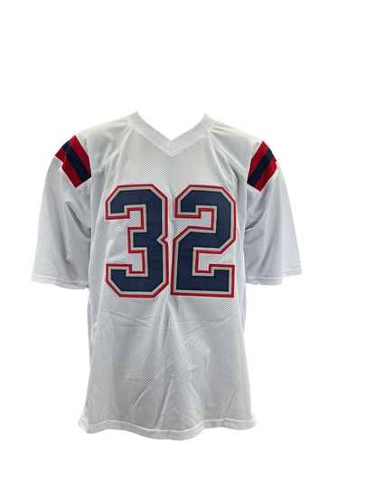 TreVeyon Henderson New England Patriots Signed Autographed Custom Jersey PROVA Coa