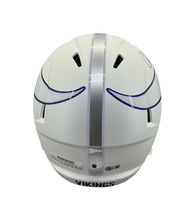 Load image into Gallery viewer, Justin Jefferson Signed Autographed Minnesota Vikings Full Size Authentic Helmet Beckett COA