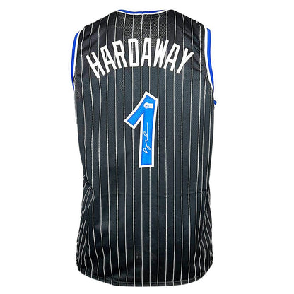 Orlando Magic Anfernee Penny Hardaway Hand Signed Autographed Custom Pin Striped Jersey Beckett COA