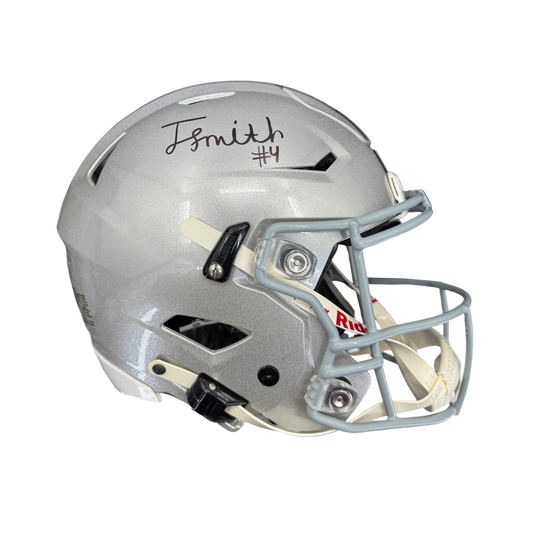 Jeremiah Smith Signed Autographed Ohio State Buckeyes Authentic Full Size Speed Flex Helmet Swau COA