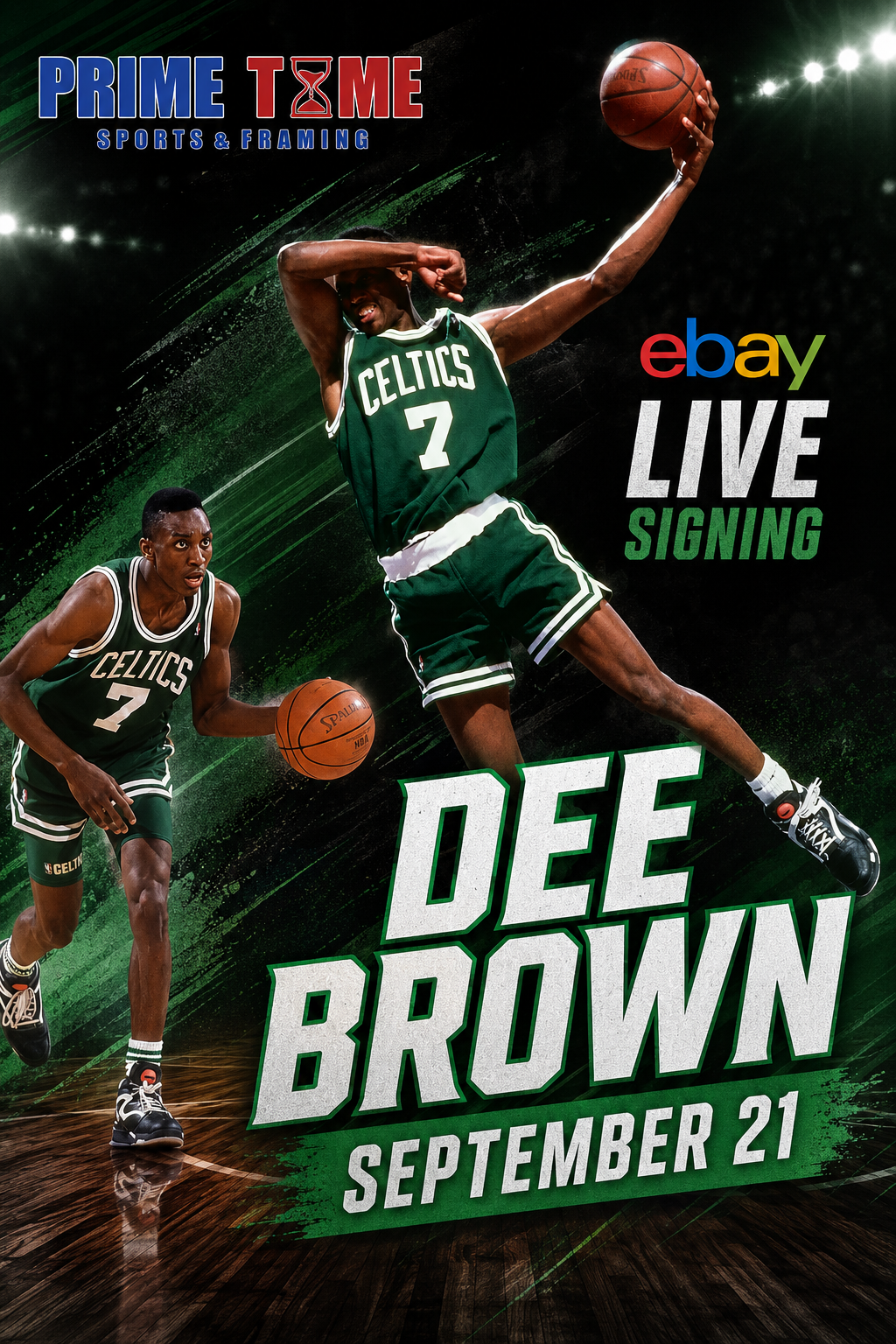 Dee Brown Mail-in Ticket for Private Signing on 1 Item YOU WILL NOT MEET Dee Brown