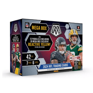 2024 Panini NFL Mosaic Football Mega Box (Reactive Yellow Parallels!)