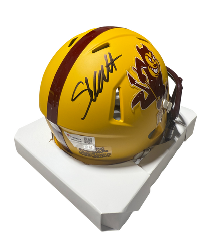 Cam Skattebo Signed Autographed Sun Devils Mini Helmet Fanatics COA