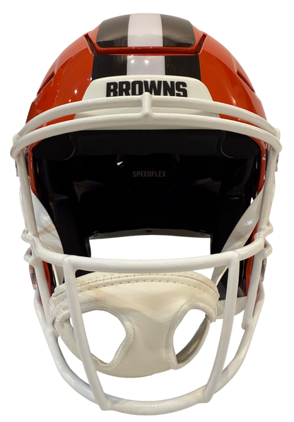 Quinshon Judkins Signed Autographed Cleveland Browns Authentic Speed Flex Helmet Beckett COA
