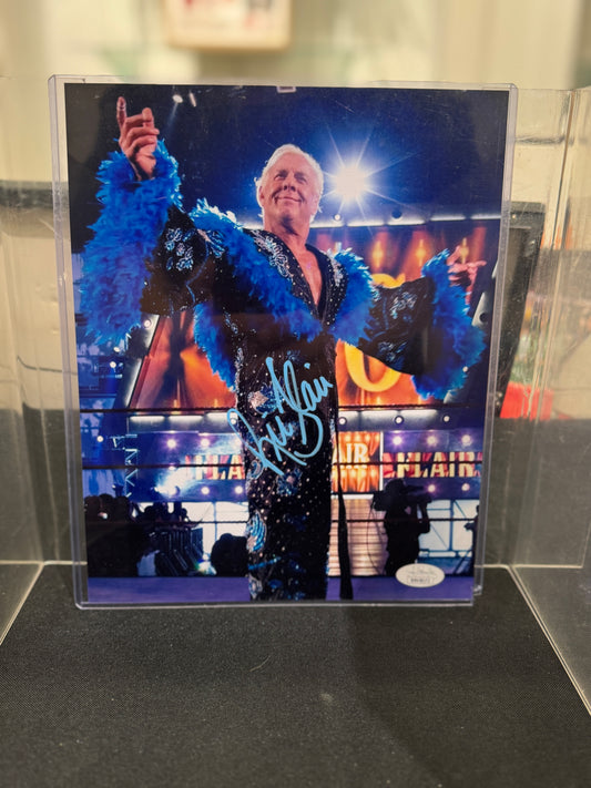 WWE Ric Flair Hand Signed Autographed 8x10 Photo JSA COA