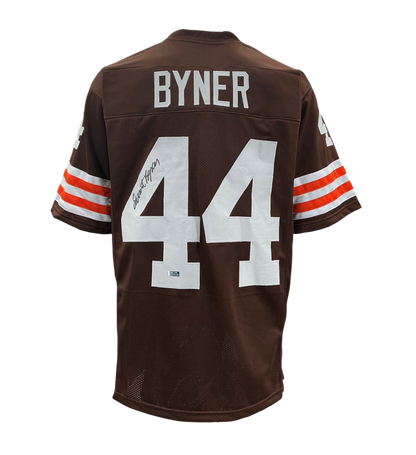 Ernest Byner Signed Autographed Cleveland Browns Custom Jersey COA